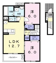 サニーフラットの物件間取画像